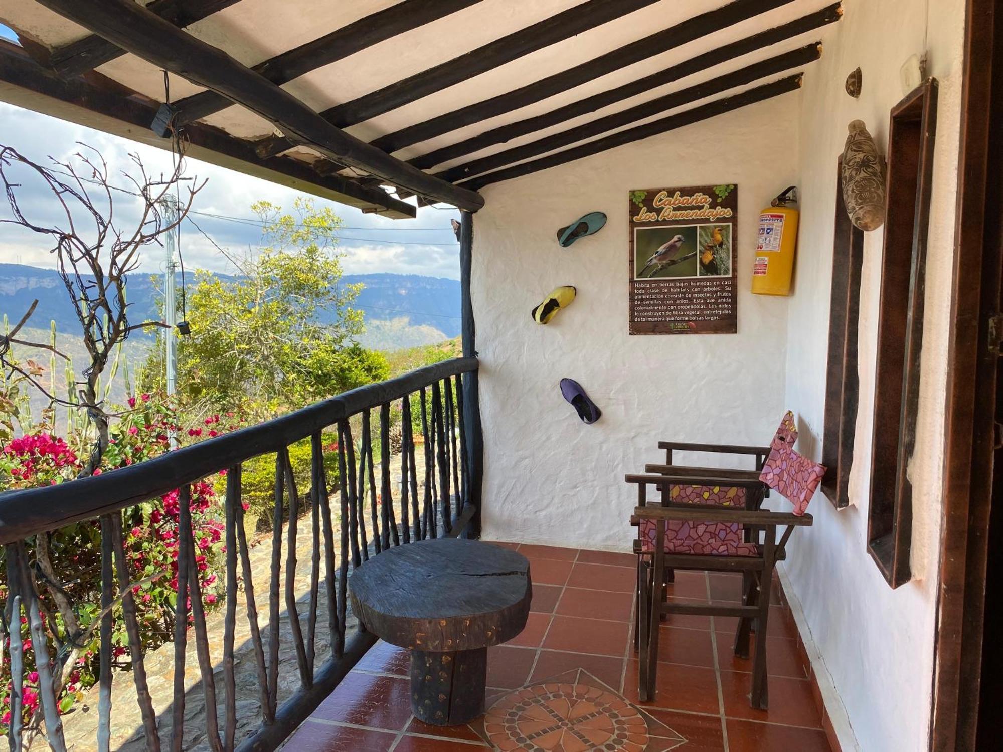 Cabanas Canon Del Chicamocha Aratoca Eksteriør billede