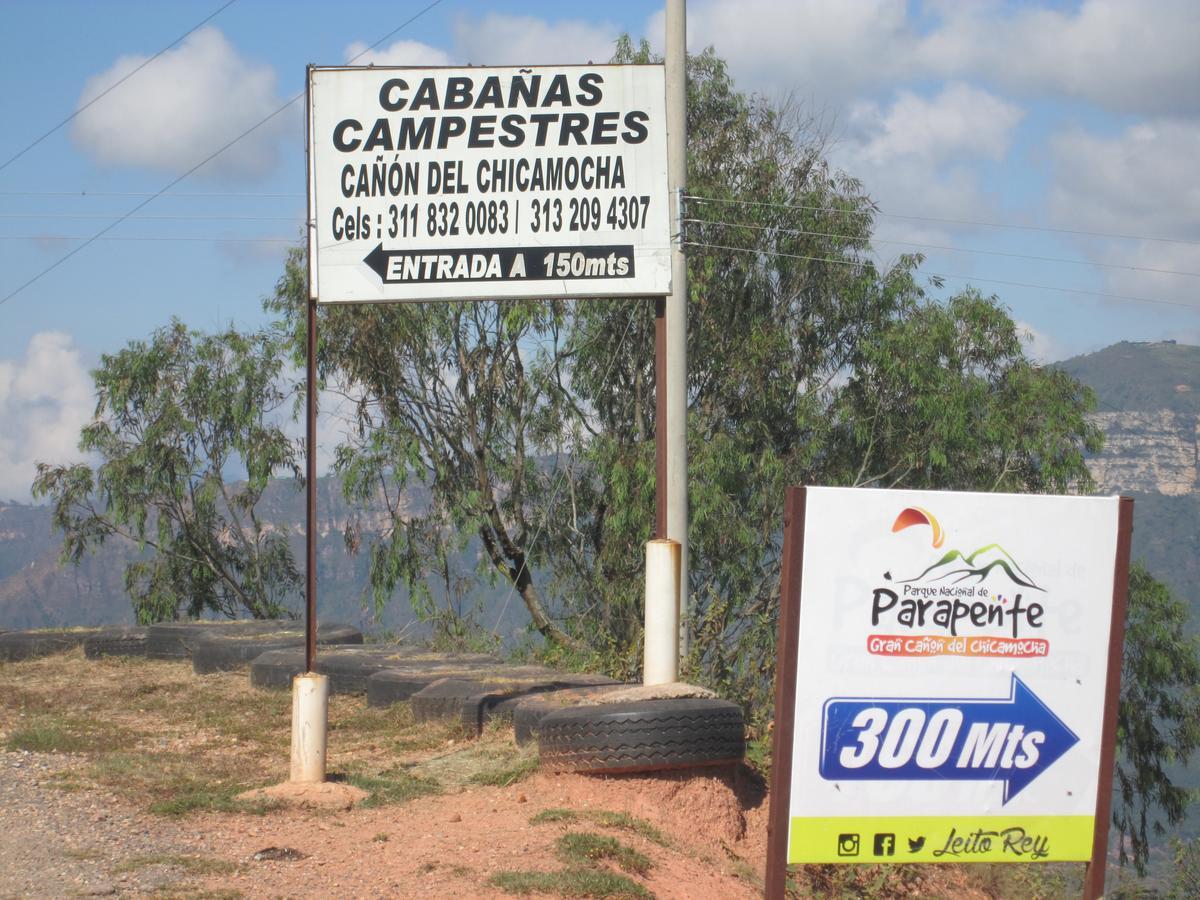 Cabanas Canon Del Chicamocha Aratoca Eksteriør billede
